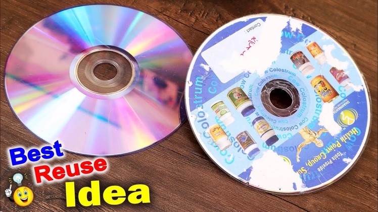Best Out of Waste Craft ???? Old CD || DIY Wall Hanging Organizer Making || DIY Room Decor Craft Idea