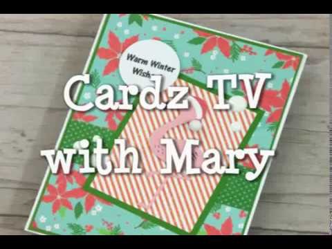 CHRISTMAS IN JULY CARD & NEW KIT & KABOODLE CARD SKETCH!