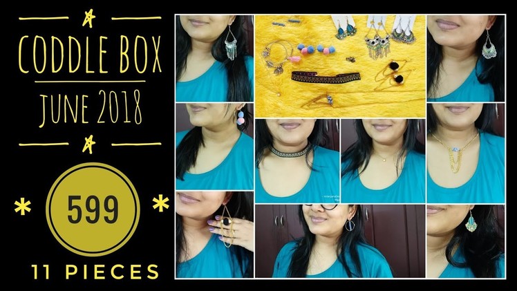 Coddle Box June 2018 |11 pieces @ 599| Jewelry | Personalized