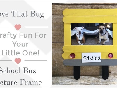 Craft Stick School Bus Frame