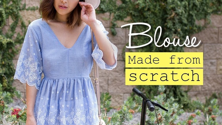 DIY Summer Blouse | Made From Scratch