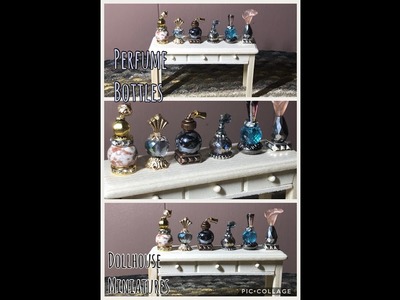 Dollhouse Miniatures Perfume Bottles DIY - Dollhouse Series