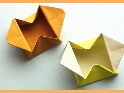 Easy Paper Origami Gift Box
