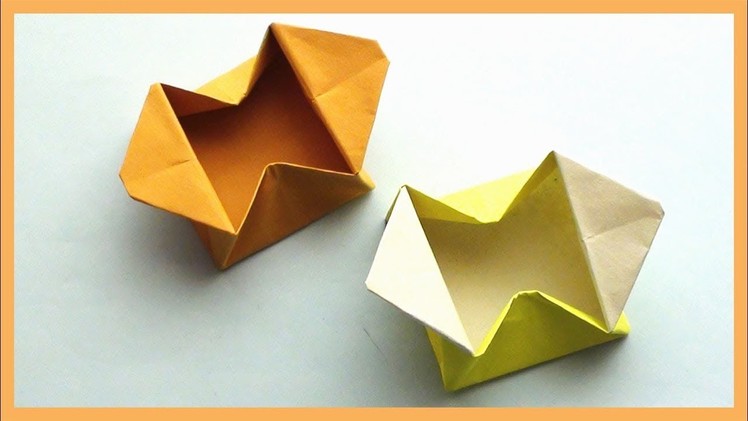 Easy Paper Origami Gift Box
