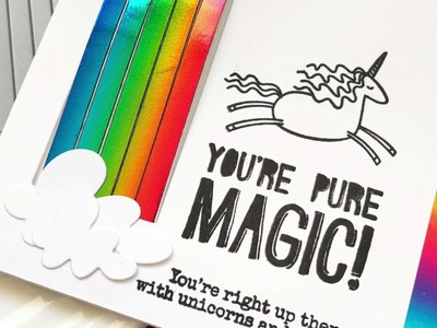 Interactive Rainbow Slider Card with Justine Hovey