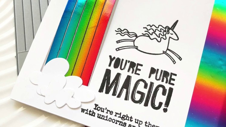 Interactive Rainbow Slider Card with Justine Hovey