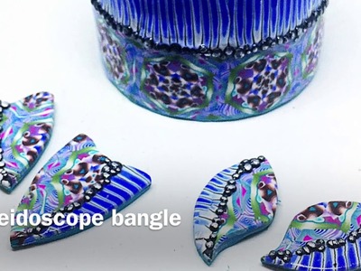 Kaleidoscope Bangle | Polymer Clay Tutorial with Caneworks