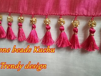 Kuchu with stone beads