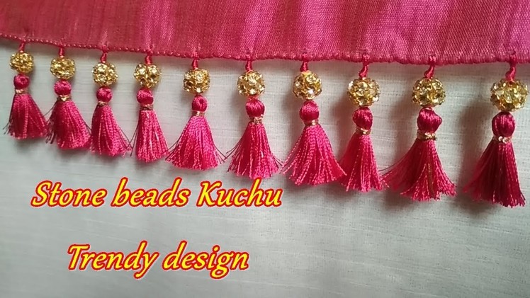 Kuchu with stone beads