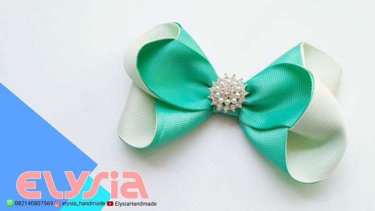 Laço Renata II ???? Ribbon Bow ???? DIY by Elysia Handmade