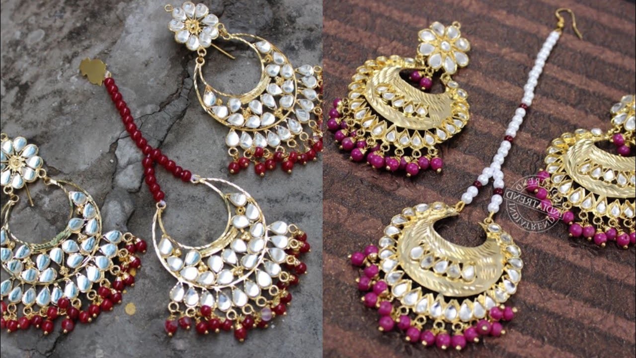 Buy Premium Kundan Earrings Online at Tarinika | Tarinika India Tagged  