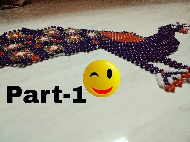Part-1  amazing design beads showpiece made by Arpita Creation. . .