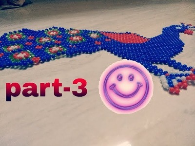 Part-3 .wowwww. .  beautiful design beads showpiece made by Arpita Creation.