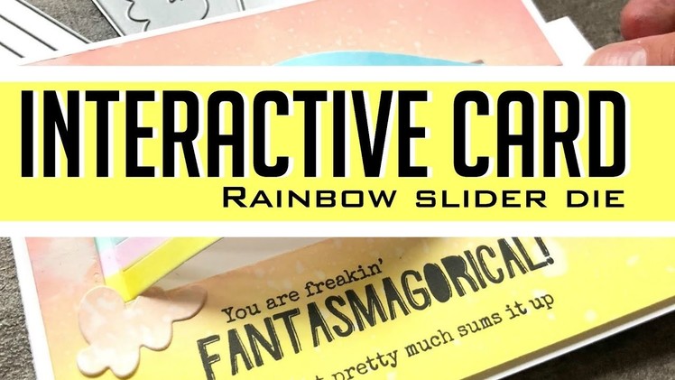 Rainbow Slider Interactive Card