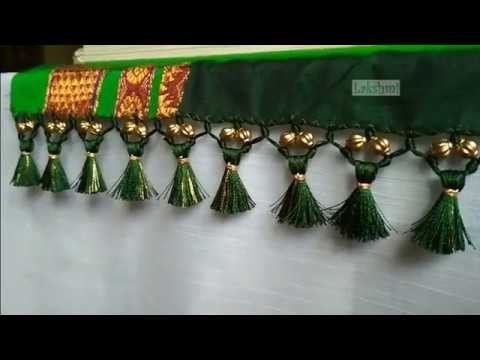 Saree Kuchu.tassel new design with beads - easy techniques