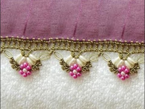 Saree kuchu using silk thread | saree knot with beads | saree kuchu simple designs images