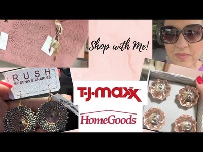 SHOP WITH ME TJ Maxx Jewelry Handbags Michael Kors Shopping Homegoods Home Decor