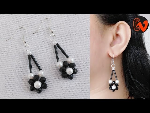 Beaded Earrings Tutorial. Beaded Jewelry