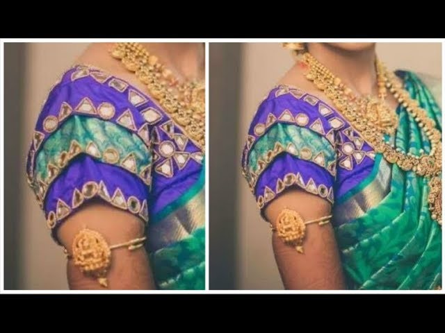 Bridal Sleeves With 3 Layers | Very Simple & Easy To Make (DIY) TAMIL