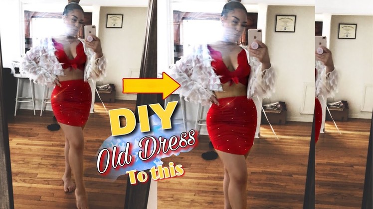 DIY IDEA FOR OLD CLOTHES + two piece outfit 2018