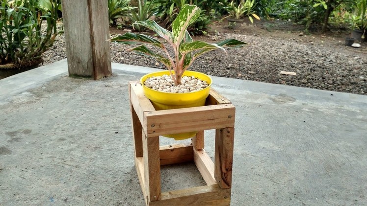 DIY Wood Cube Plant Stand Ideas #Part 5