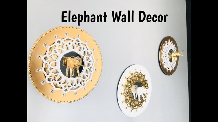 Dollar Tree DIY | Glam Elephant Wall Decor