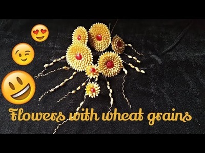 Flowers with Wheat Grains| Tutorial-2