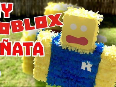 ROBLOX NOOB Piñata DIY for My Roblox Birthday Party