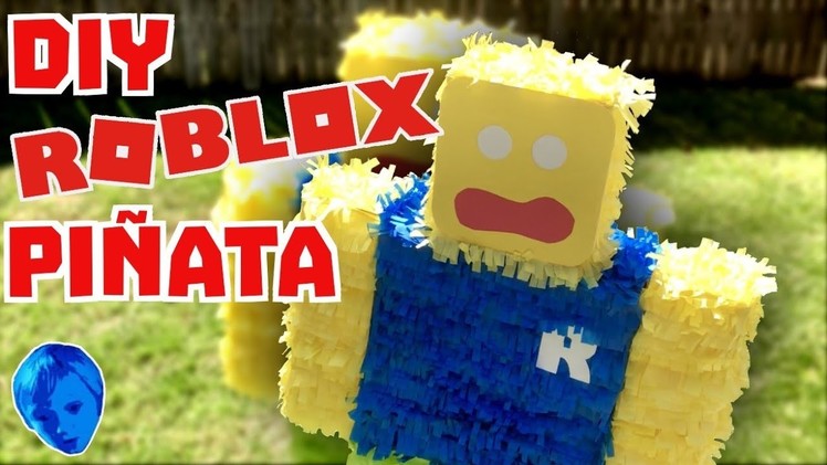 ROBLOX NOOB Piñata DIY for My Roblox Birthday Party