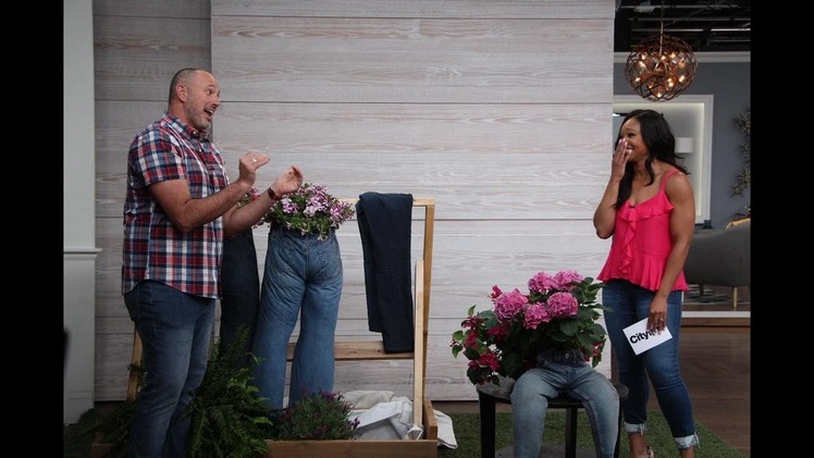 The DIY denim planter that will charm your pants off