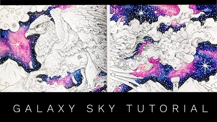 Tutorial: How to Colour a Galaxy Sky with Neocolor II