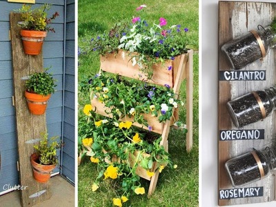 ???? 5 Surprisingly Easy and Cheap Vertical Organizer Ideas for Indoor Garden ????