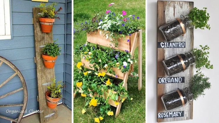 ???? 5 Surprisingly Easy and Cheap Vertical Organizer Ideas for Indoor Garden ????