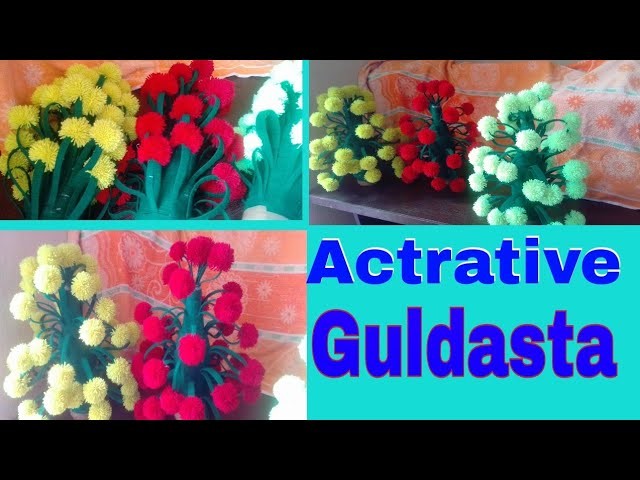 Actrative guldasta | गुलदस्ता 
|home decoration |hand craft|Chandni design |