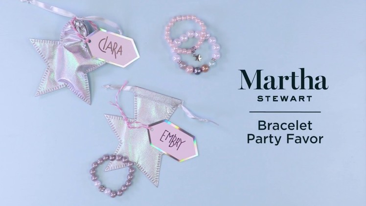 Bracelet Party Favor with Martha Stewart | Michaels