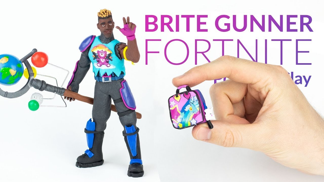 Brite Gunner Global Axe Fortnite Battle Royale Polymer Clay - brite gunner global axe fortnite battle royale polymer clay tutorial