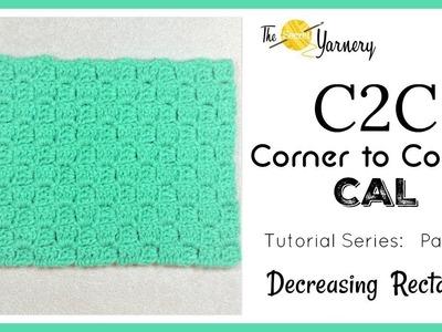 C2C Corner to Corner CAL - Part 4 - Decreasing into a Rectangle