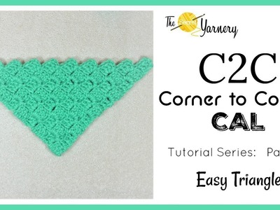 C2C Corner to Corner CAL - Part 5 - Finishing a Triangle