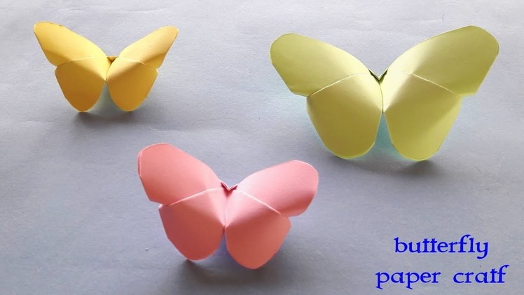 Cara membuat origami kupu-kupu. how to make origami butterfly