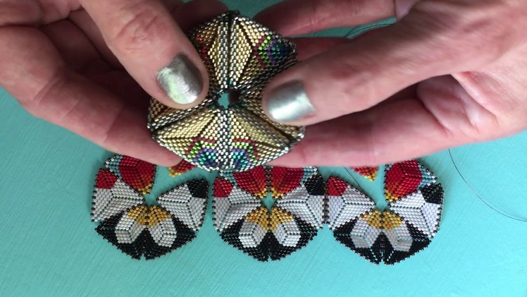 Contemporary Geometric Beadwork: KALEIDOCYCLE JOINS, Part Two