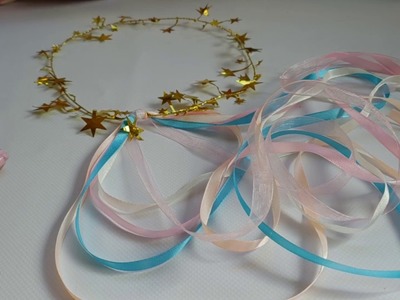 Easy DIY Scrap Happy Ribbon Princess Crown