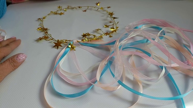 Easy DIY Scrap Happy Ribbon Princess Crown