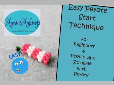 Easy Peyote Start Technique - for Beginners & those who struggle with Peyote