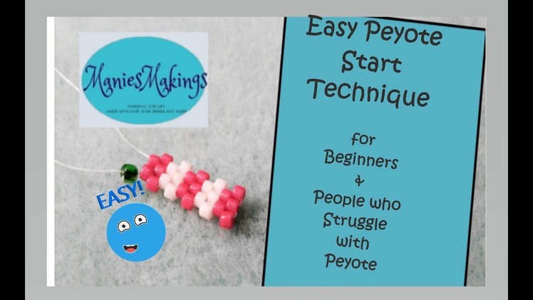 Easy Peyote Start Technique - for Beginners & those who struggle with Peyote