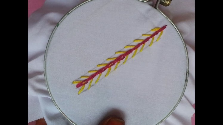 Hand Embroidery | Basic Stitches | For Beginners | Part 5