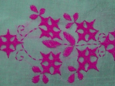 Hand Embroidery : Kutch Embroidery. Gujrati stitch. Sindhi Embroidery