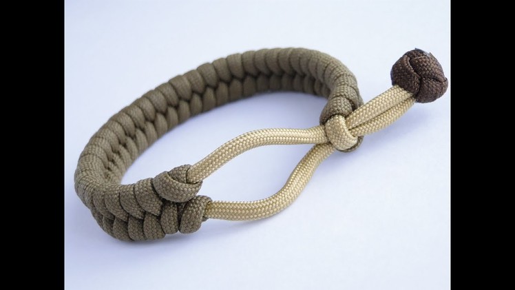 How to Make a "1 Loop Mad Max Style" Fishtail Paracord Bracelet-Bonus: Celtic Button Pull Knot