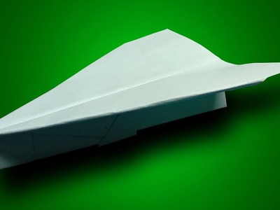 How to make a paper airplane that flies 10000 feet