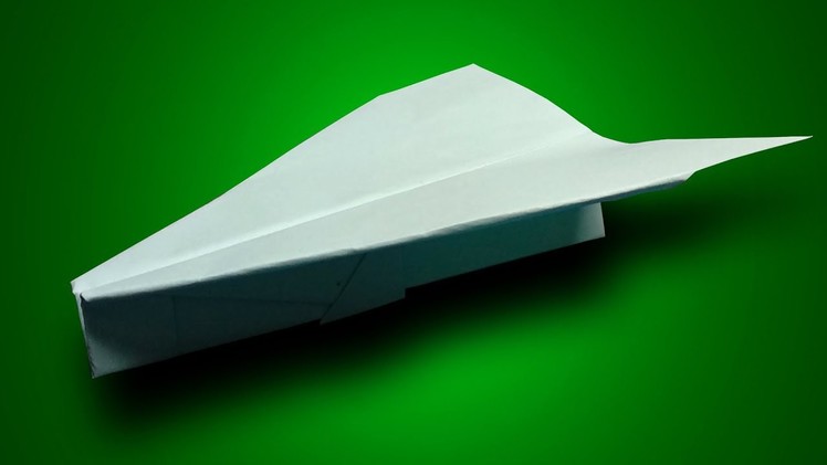 How to make a paper airplane that flies 10000 feet