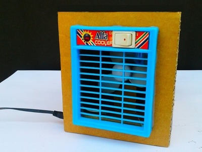 How to Make a Powerful Air Cooler Homemade DIY